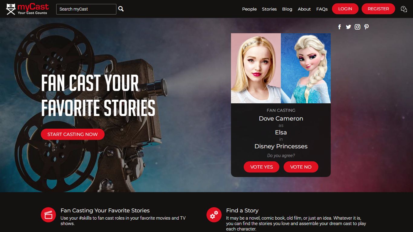 Fan Casting Your Favorite Stories - myCast.io